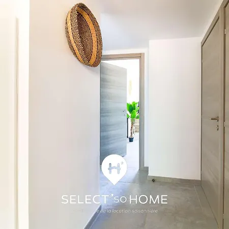 Select'sohome - T3 Pour 6 Personnes Décoré Avec Goût Piscine Et Parking Privé - 180sud-b13 *