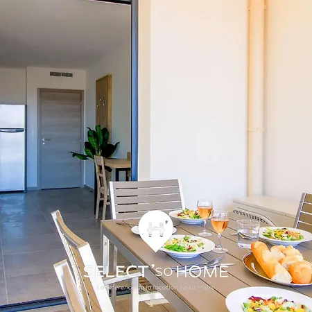 Select'sohome - Avec Terrasse, Piscine Et Parking Prive Pour 6 Personnes - 180sud-b13 * Le Lavandou